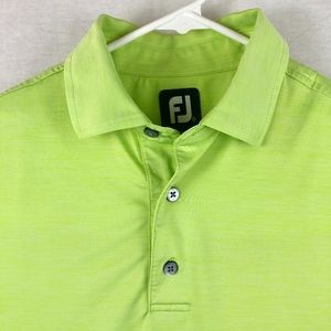 FootJoy | Men's Golf Polo [Streaky Lime Green] -S